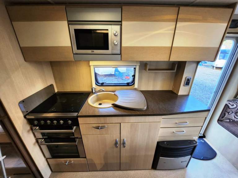 Triple Bunk 6 Berth Caravan