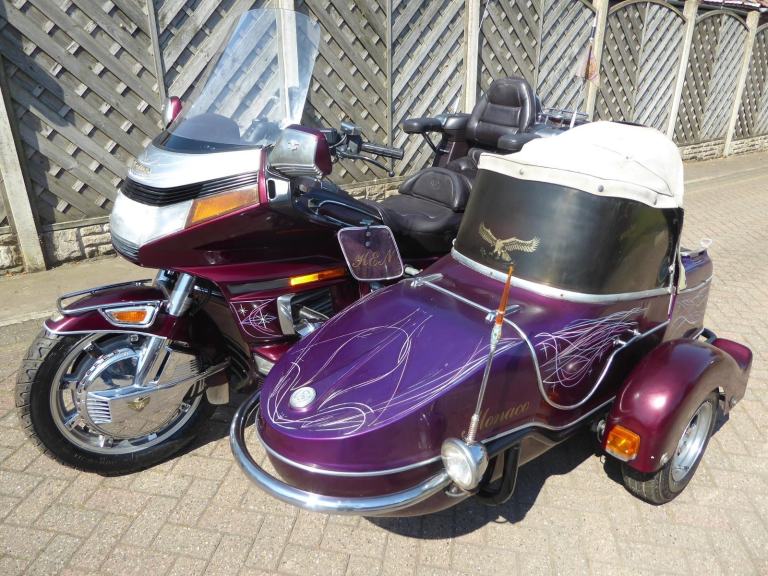 HONDA GOLDWING 1500 SIDECAR OUTFIT WITH REVERSE SPARES REPAIR