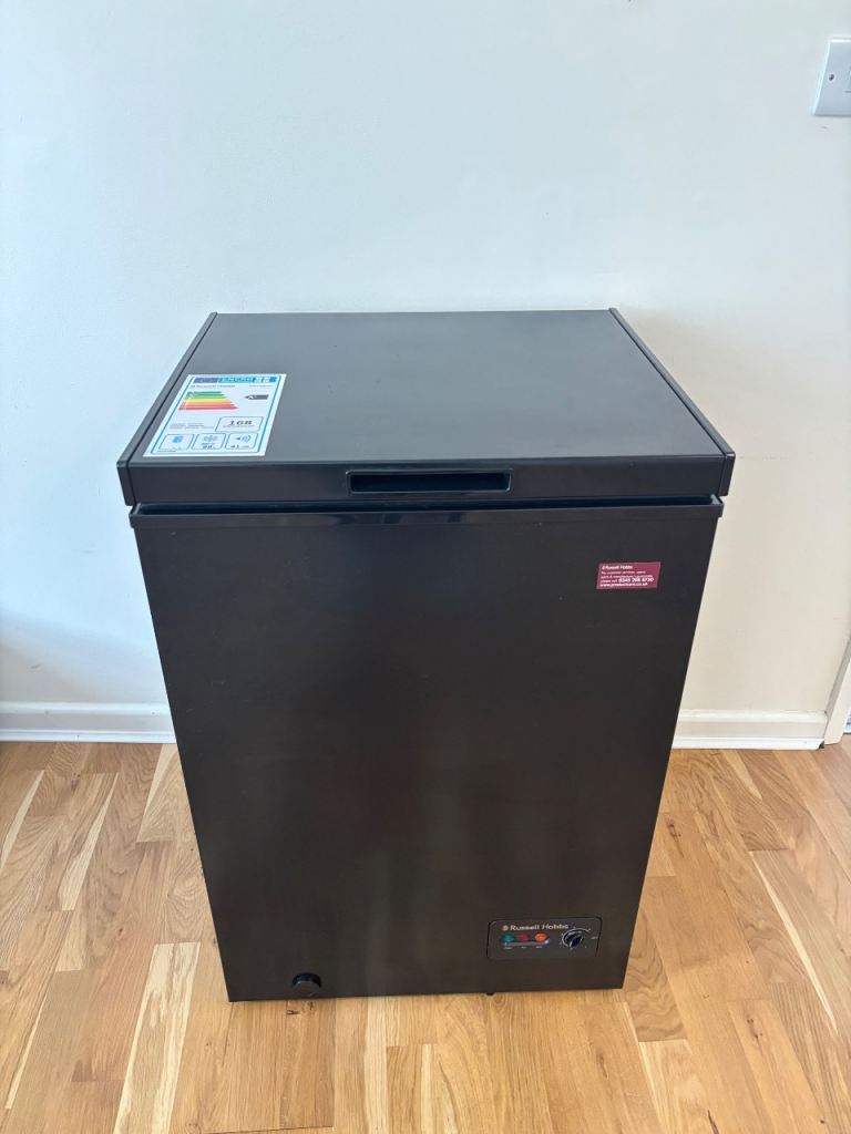 Russel Hobbs Black Chest Freezer 