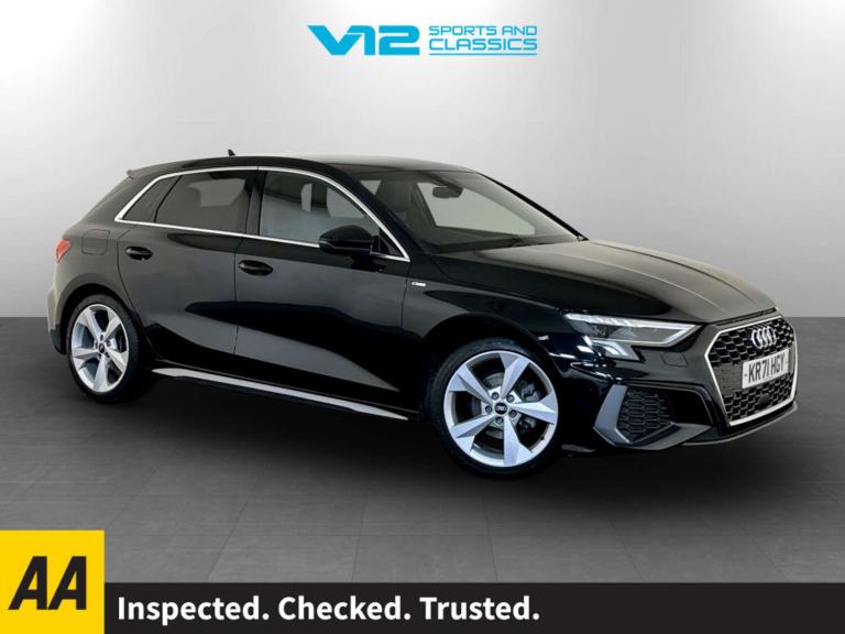 2021 Audi A3 35 TFSI S Line 5dr S Tronic HATCHBACK PETROL Automatic