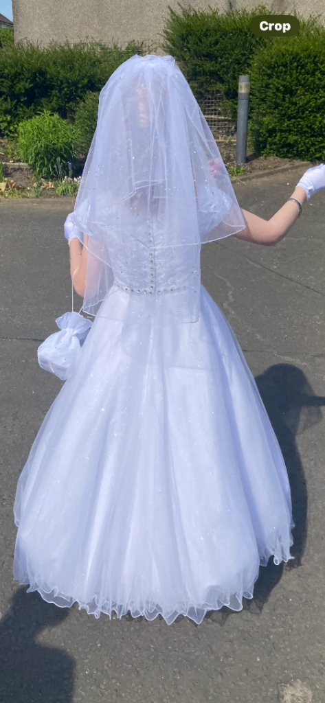Communion Dress & All Accessories 