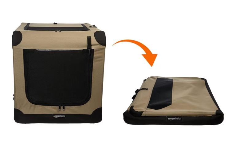 Amazon folding dog crate 
