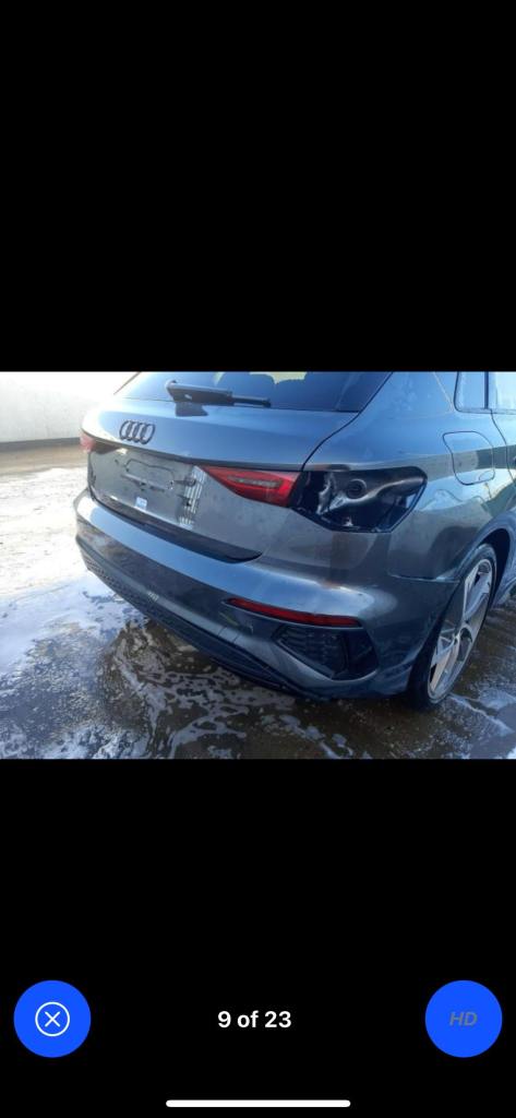 2023 Audi A3 35 TFSI Black Edition 5dr S Tronic CAT S - 73 REG HATCHBACK Petrol Automatic