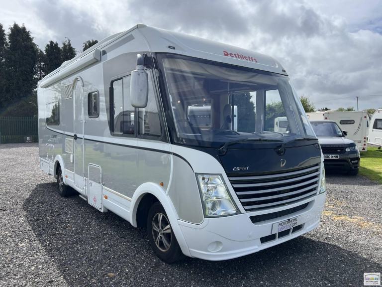 Dethleffs Esprit i7010 A Class 3.0L 4 Berth Drop Bed Solar FSH 26k Towbar