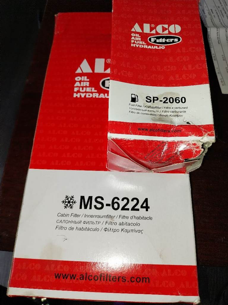 Fuel Filter and Cabin Filter 