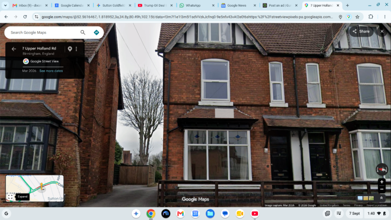 Single Rooms Available | Sutton Coldfield (B72) | Benefits Accepted & Exempt Supported Accommodation