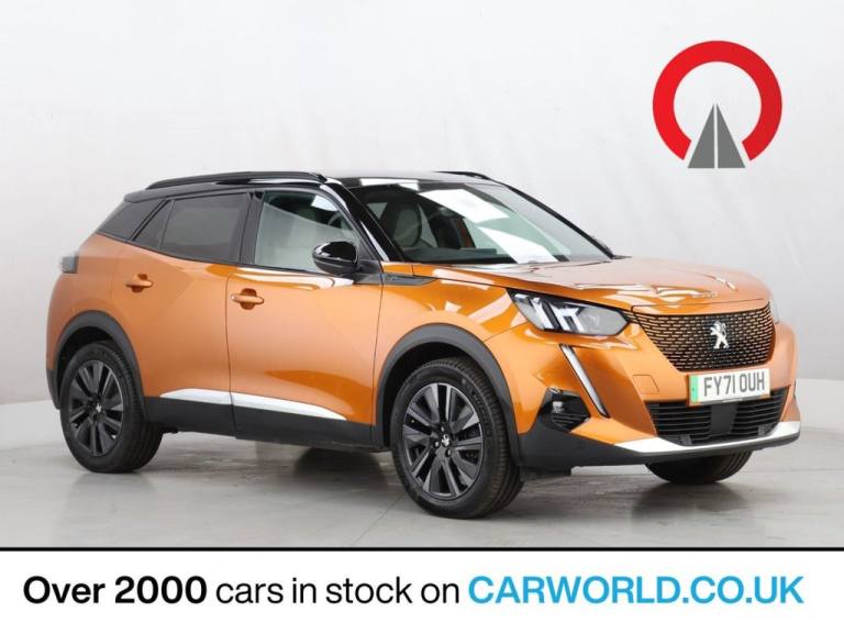 2021 Peugeot E-2008 50kWh GT Premium SUV 5dr Electric Auto (136 ps) HATCHBACK ELECTRIC Automatic