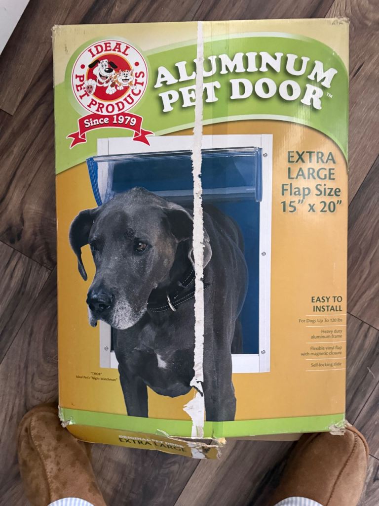 Ideal Pet Products Extra Large Aluminum Pet Door
