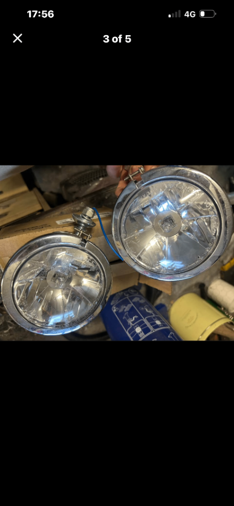 Motorcycle or classic car spot lights 