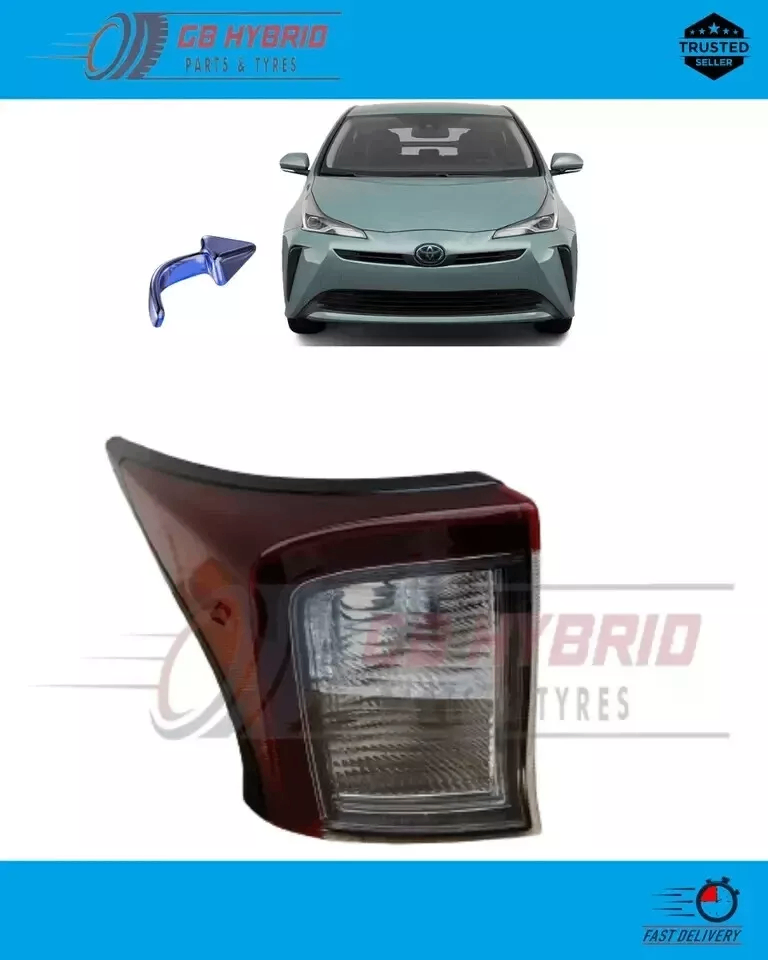 thumbnail image 2 of Rear Bumper Light Assembly For Toyota Prius 2016-2019 – Passenger Side (UK Model) 2 of 5