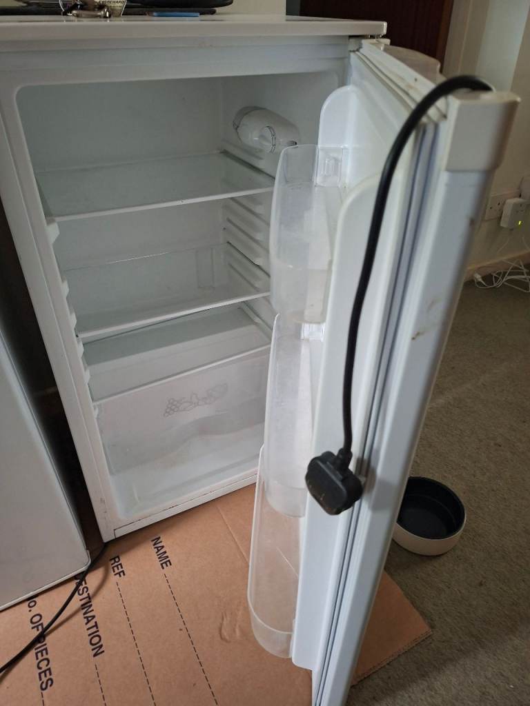 Small White Undercounter Fridge - Good Condition