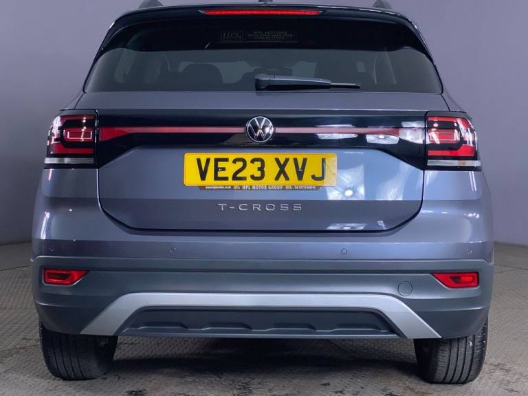 2023 23 VOLKSWAGEN T-CROSS 1.0 TSI BLACK EDITION SUV 5DR PETROL MANUAL EURO 6 (S