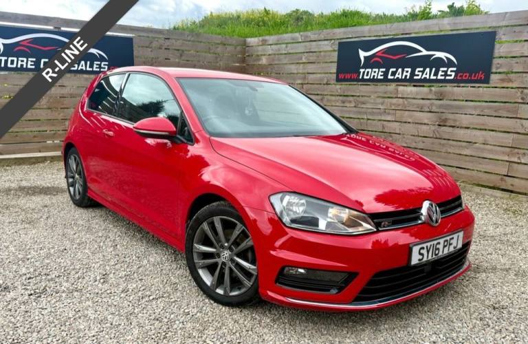 2016 16 VOLKSWAGEN GOLF 1.4 TSI BLUEMOTION TECH ACT R-LINE HATCHBACK 3DR PETROL 
