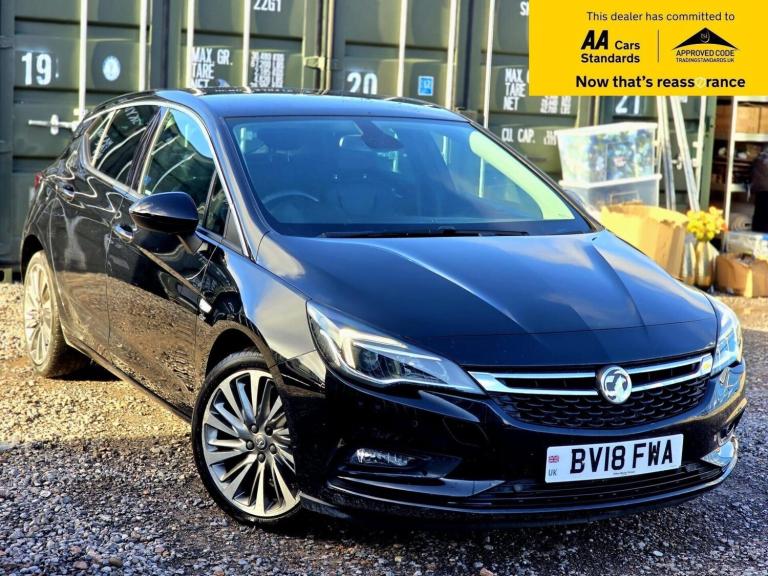 2018 Vauxhall Astra 1.4i Turbo Elite Nav Hatchback 5dr Petrol Auto Euro 6 (s/s) (150 ps) Hatchbac...