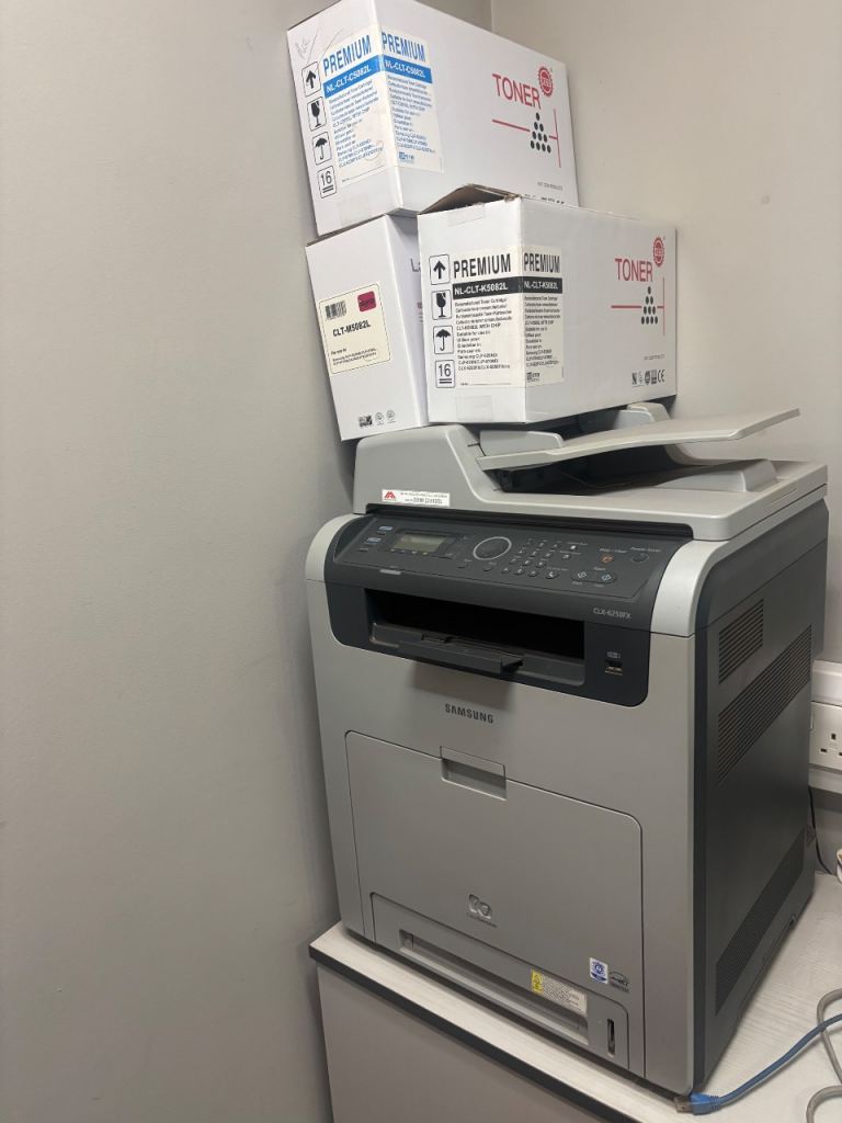 Samsung clx 6250 fx multi functional printer a