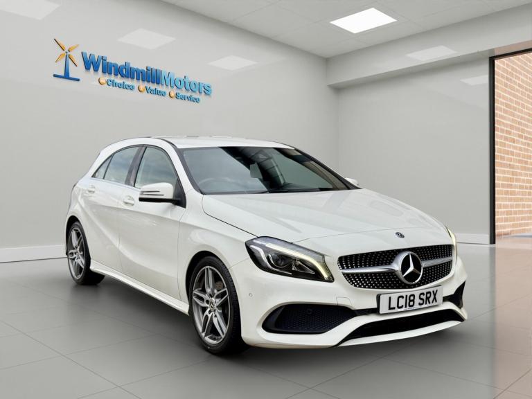 2018 Mercedes-Benz A-Class 1.6 A180 AMG Line (Premium) 7G-DCT Euro 6 (s/s) 5dr HATCHBACK Petrol A...