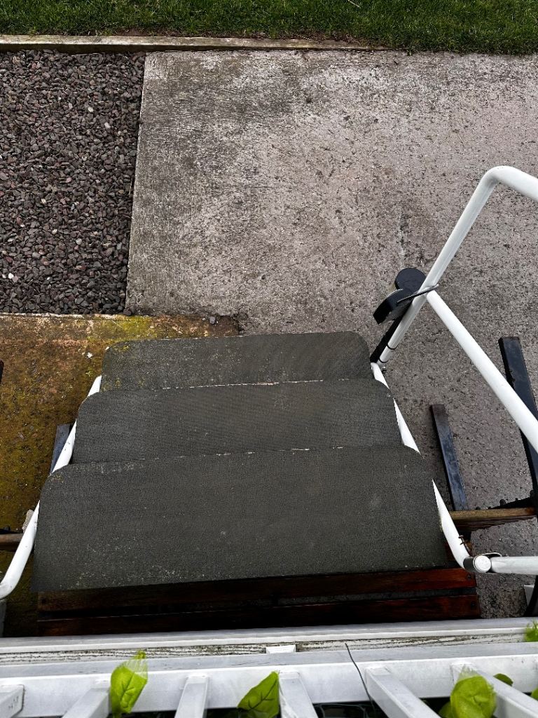 STATIC CARAVAN STEPS