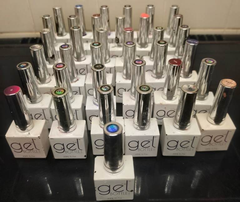 The Gel Bottle Huge Bundle 37 Gel Polish Colours Nail Technician Salon