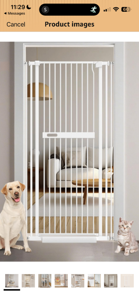 Pet door gate extra tall collection only
