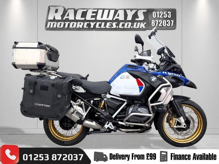 BMW R 1250 GS ADVENTURE RALLYE TE, LOW CHASSIS, 2020 20 REG, 19,952 MILES BLUE