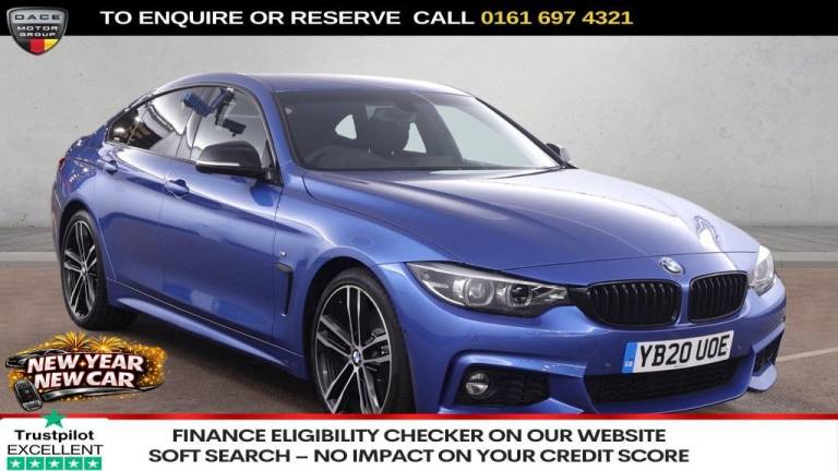 2020 BMW 4 Series Gran Coupe 2.0 420i GPF M Sport Hatchback 5dr Petrol Auto Euro 6 (s/s) (184 ps)...