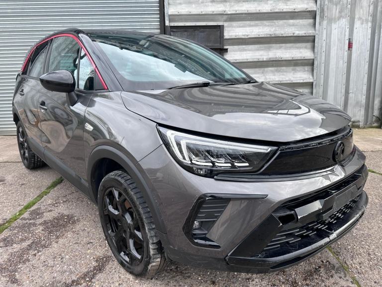 2024 73 REG VAUXHALL CROSSLAND GS 1.2 PETROL AUTO DAMAGED REPAIRABLE SALVAGE