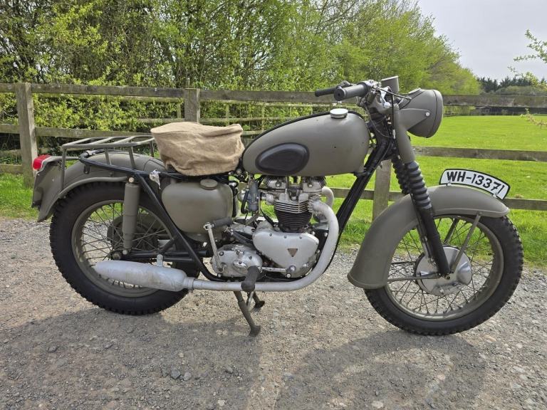 Triumph T110 “Great Escape” Replica 1960 – 650cc Twin – Matching number's