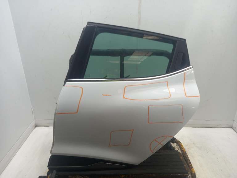 Renault Clio Left Rear Door N/S 2013-2020 White 5 Door Hatchback