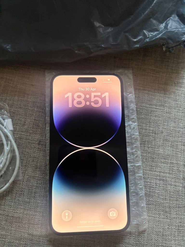 Brand New iPhone 14 Pro Max, unlocked, 128gb, Black, 3 months warranty 