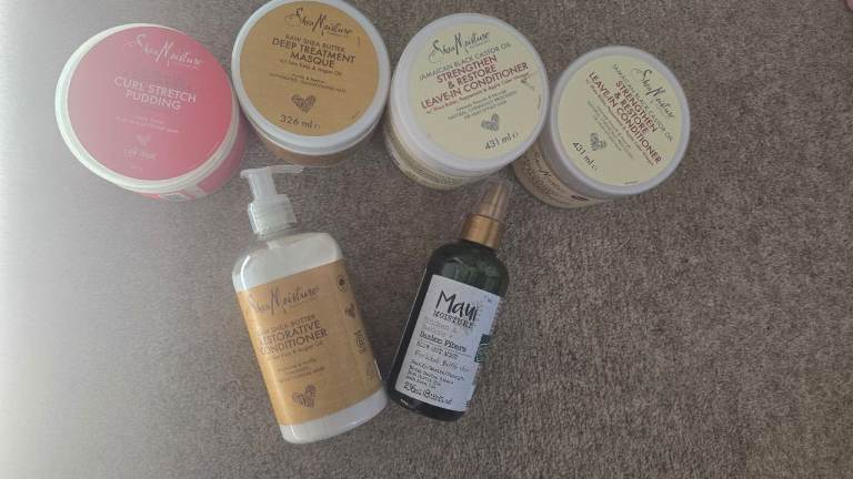 New Shea Moisture hair products 