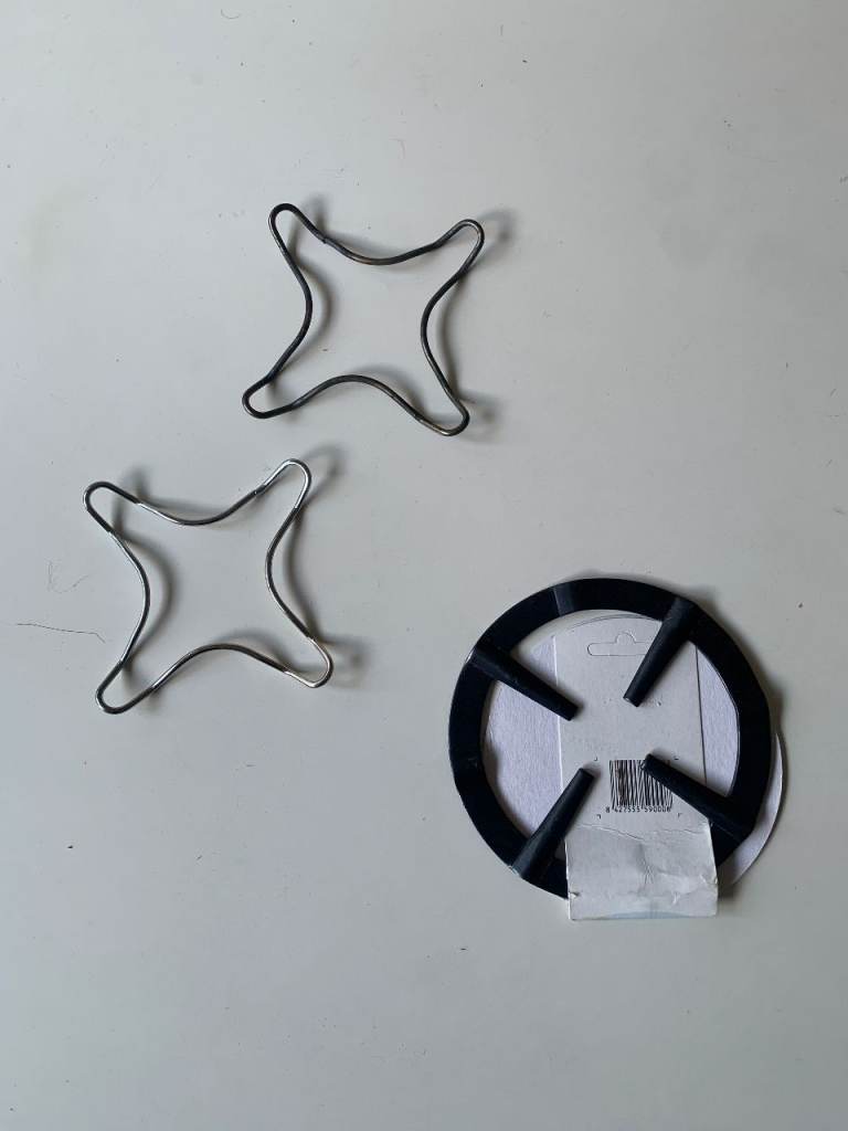 2 x New Gas Ring Reducers and 1 used