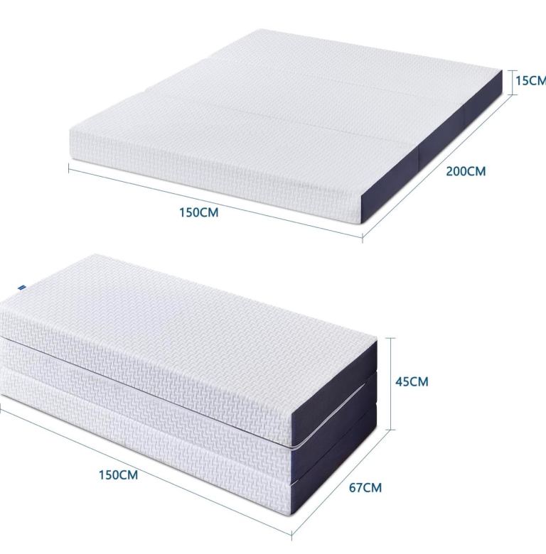 Inofia Double Tri-Fold Mattress – Used