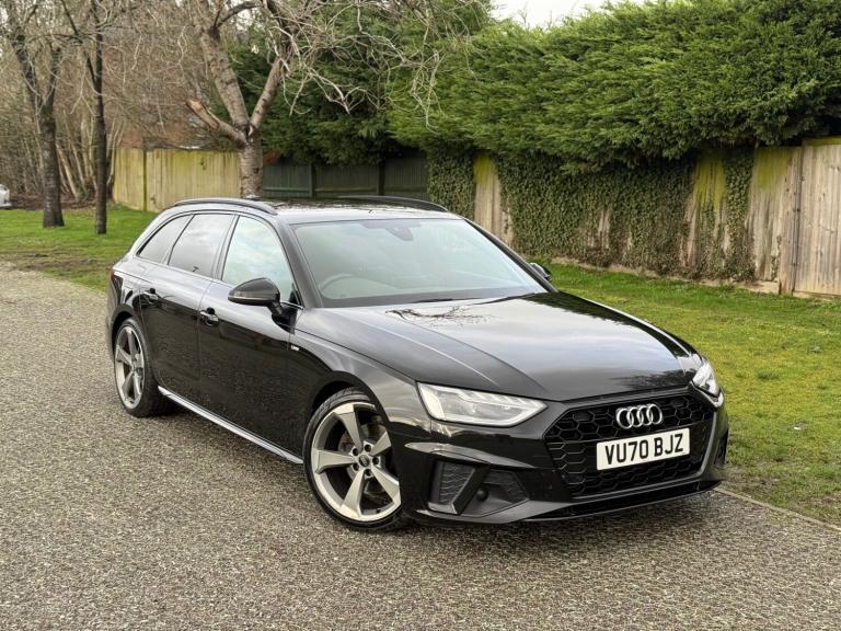 2020 [70] AUDI A4 2.0 PETROL TFSI 35 BLACK EDITION AVANT STRONIC MHEV BLACK ULEZ