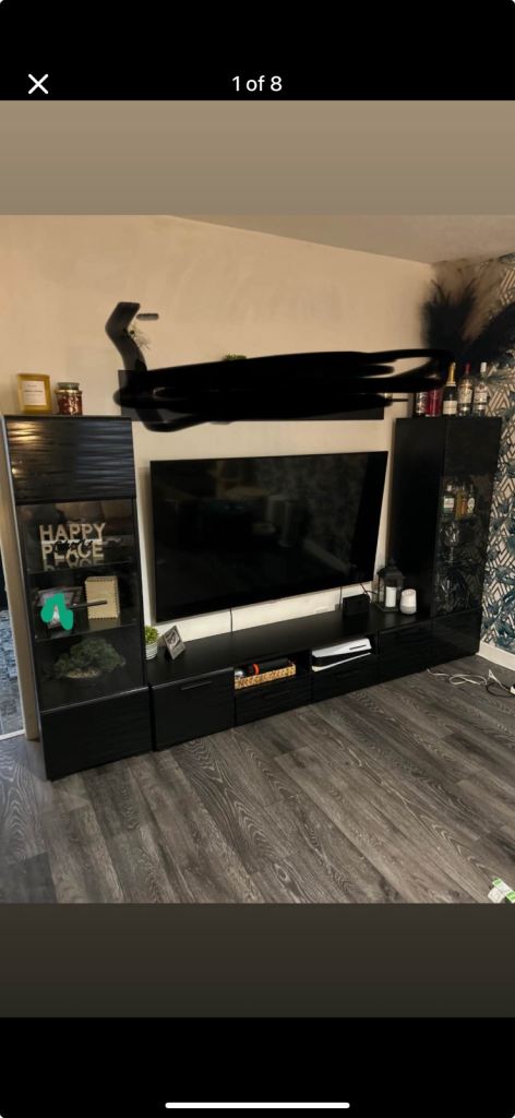 3 piece media unit 