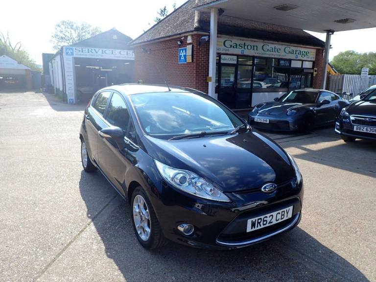 2012 62 FORD FIESTA 1.25 ZETEC HATCHBACK 5DR PETROL MANUAL EURO 5 (82 PS)