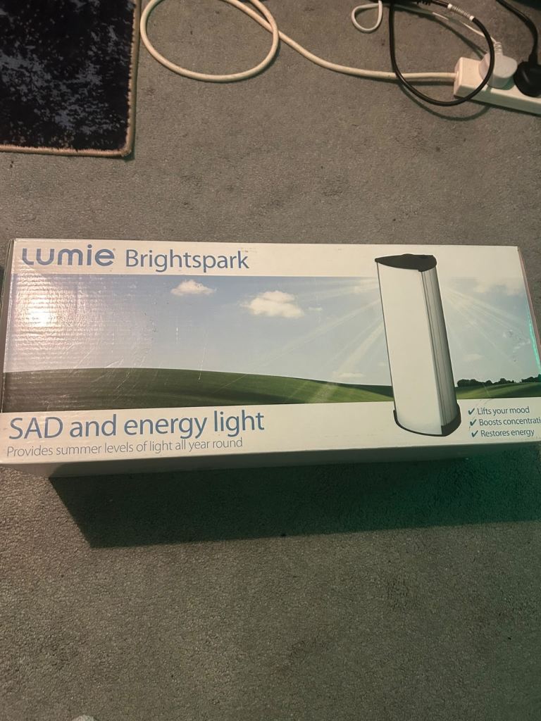 Lumie Brightspark SAD and Energy Light - New in Box