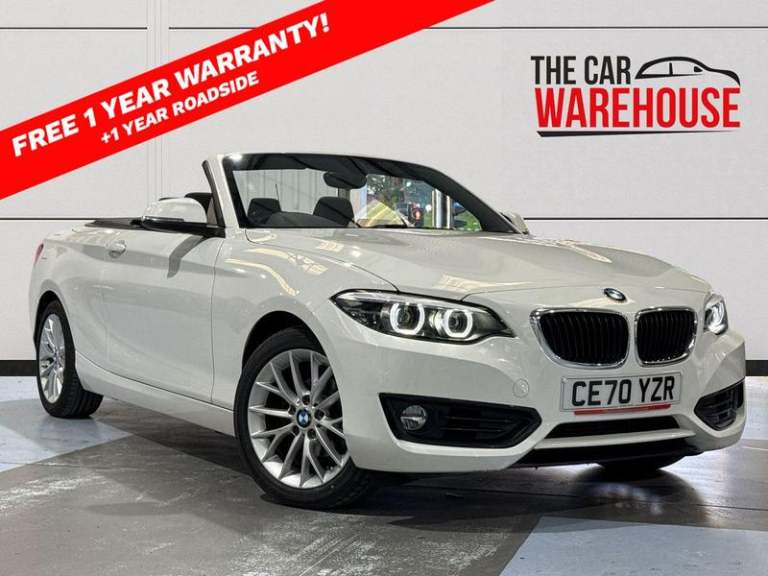 2020 BMW 2 Series 218i SE 2dr [Nav] Step Auto Automatic Convertible Petrol Automatic