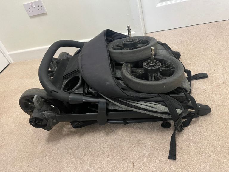 Black Grey Joie Pram Stroller