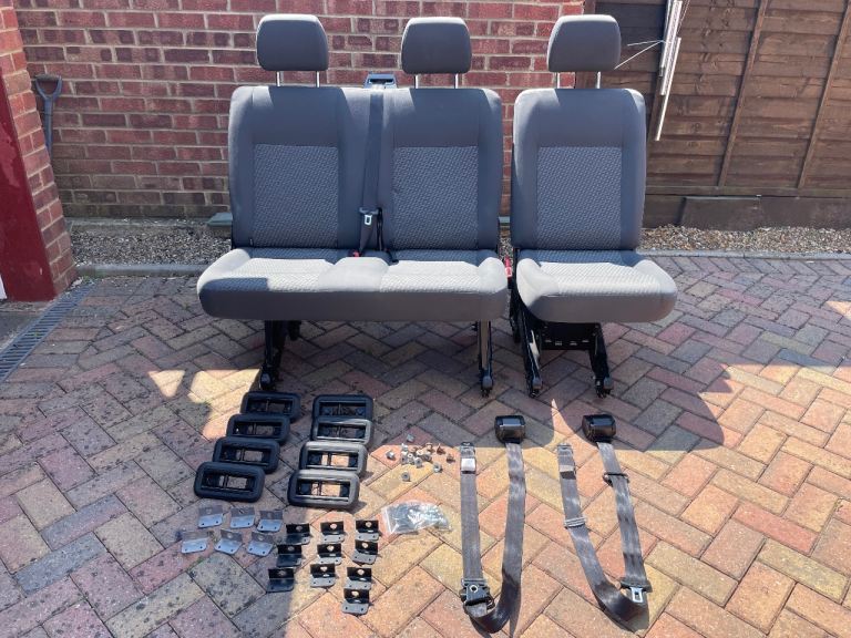 Genuine VW T5.1 Rear Kombi Seats 2+1