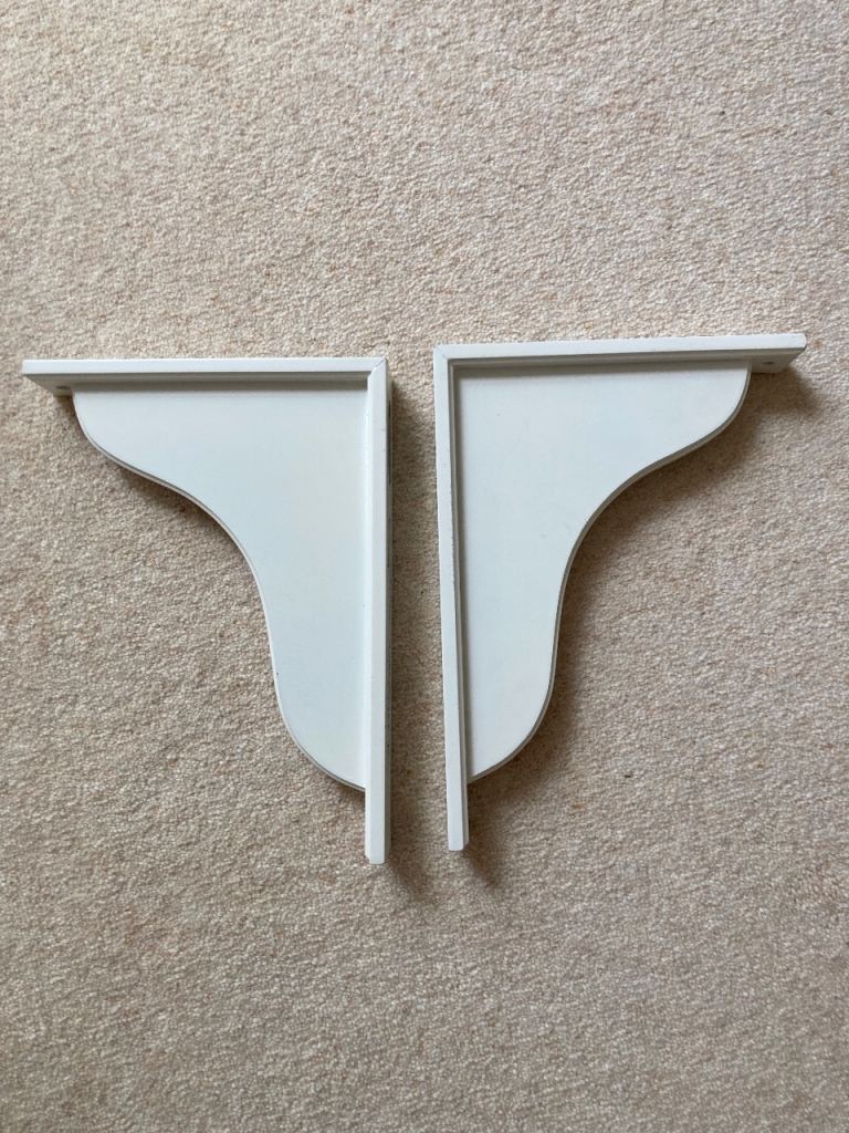 Free IKEA shelf supports 
