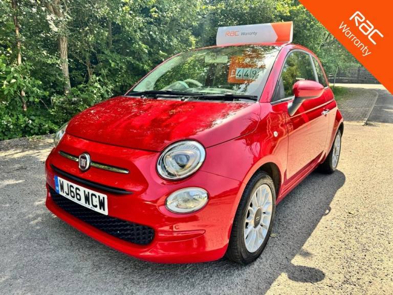 2016 Fiat 500 1.2 Pop Star 3dr HATCHBACK PETROL Manual