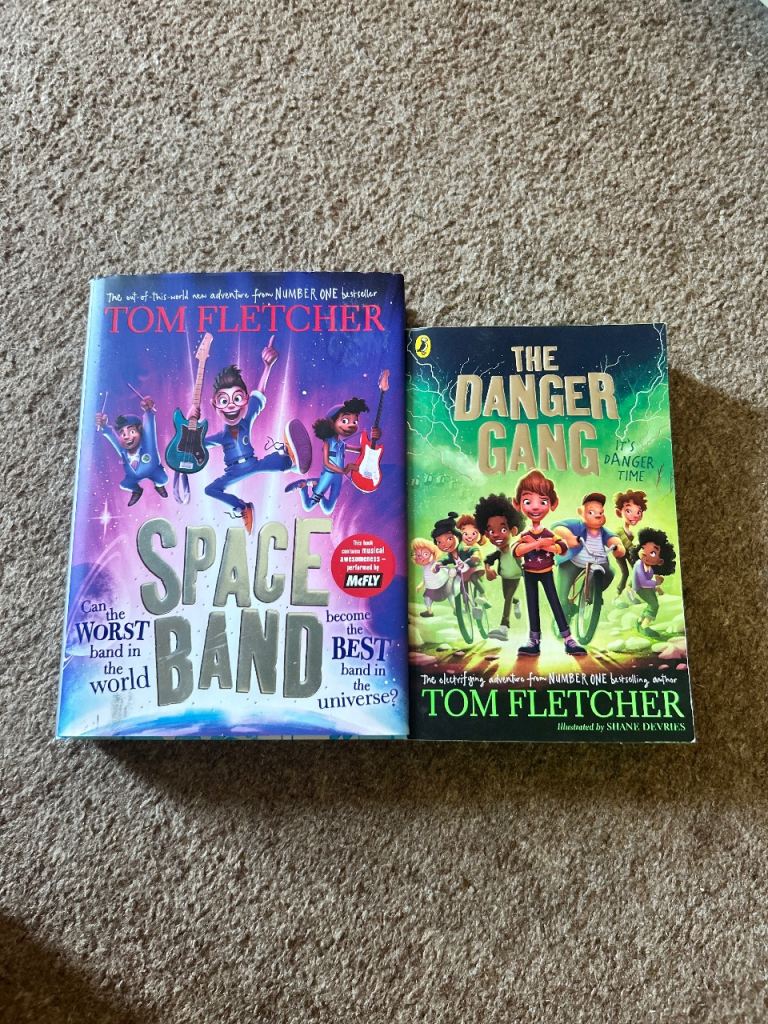 Tom fletcher two books one hard cover 
