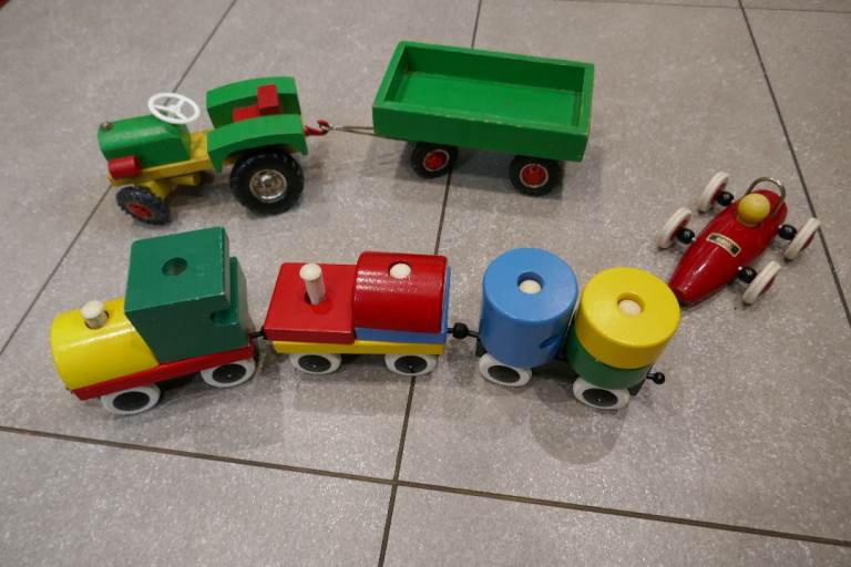 Brio Push along Train and wagons and other wooden toys for Child 6 months+