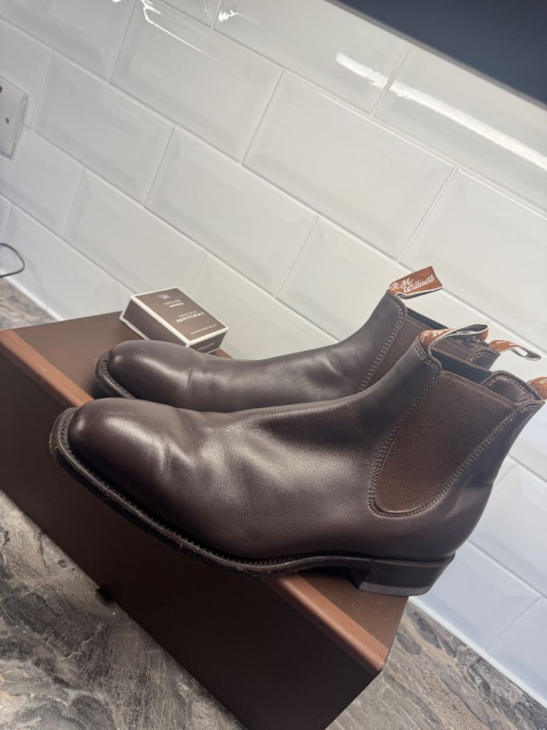 RM Williams chestnut yearling boots 