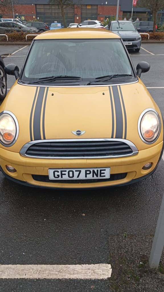 MINI R56 WITH 1.4 ENGINE RUNS WELL SO CAN BE TRIED OR TAKE THE COMPLETE CAR