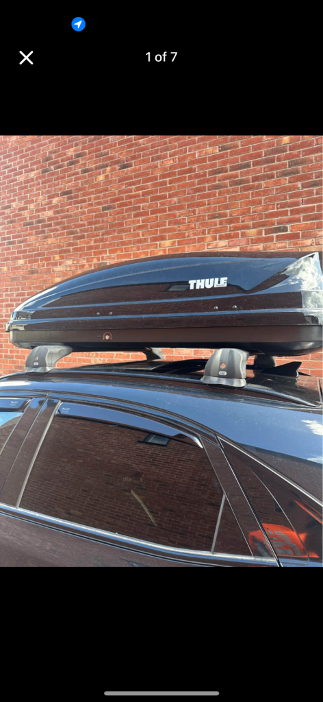 thule roof bars and Cruz bars 
