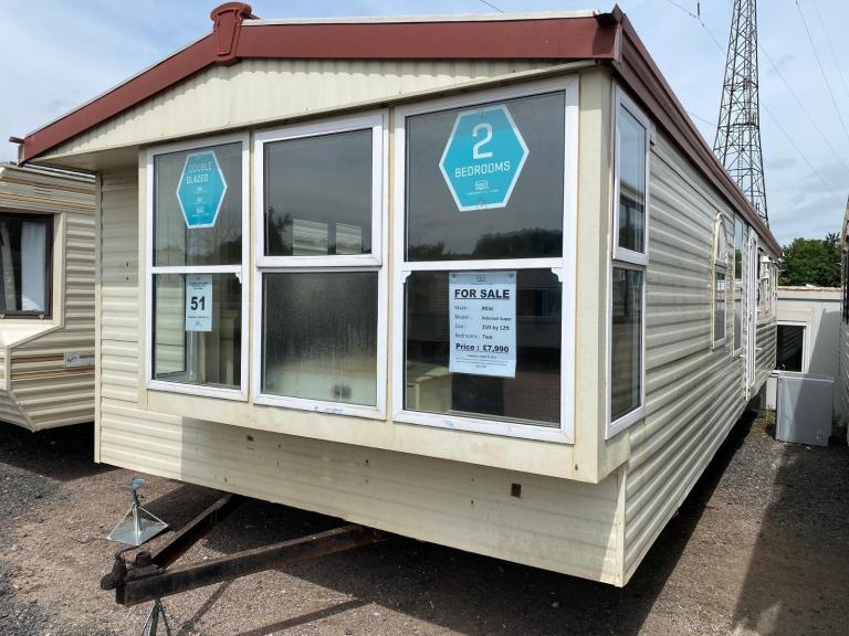 2 Bed 35x12 Offsite Static Caravan - DG, New Carpet - Self Build / Farms