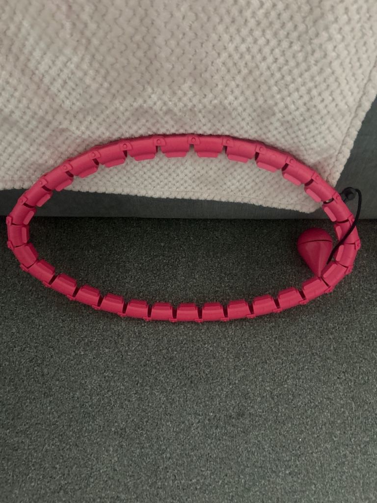 Weighted hula hoop