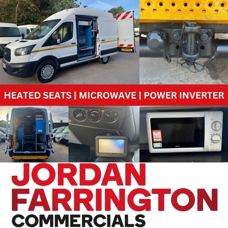 2019 69 reg FORD TRANSIT 350 L2 H3 FWD UTILITY SPEC MOBILE WORKSHOP AIRCON FSH