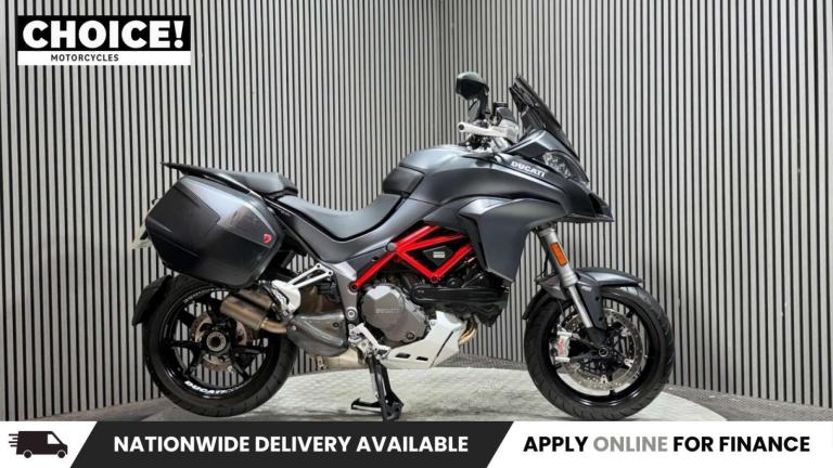 Ducati Multistrada 1200 S 2016 66 PLATE ONLY 7K PANNIERS MOT ADVENTURE BIKE 1200